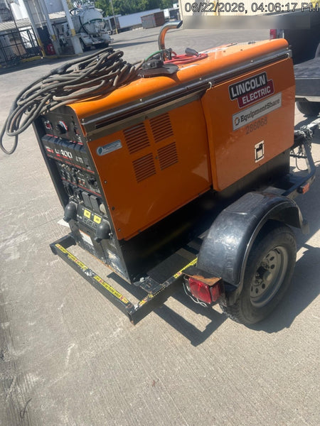 2022 Lincoln Electric LE400 Kubota V1505, Trlr, Cable Rack, Light Kit, ES Decals, T3