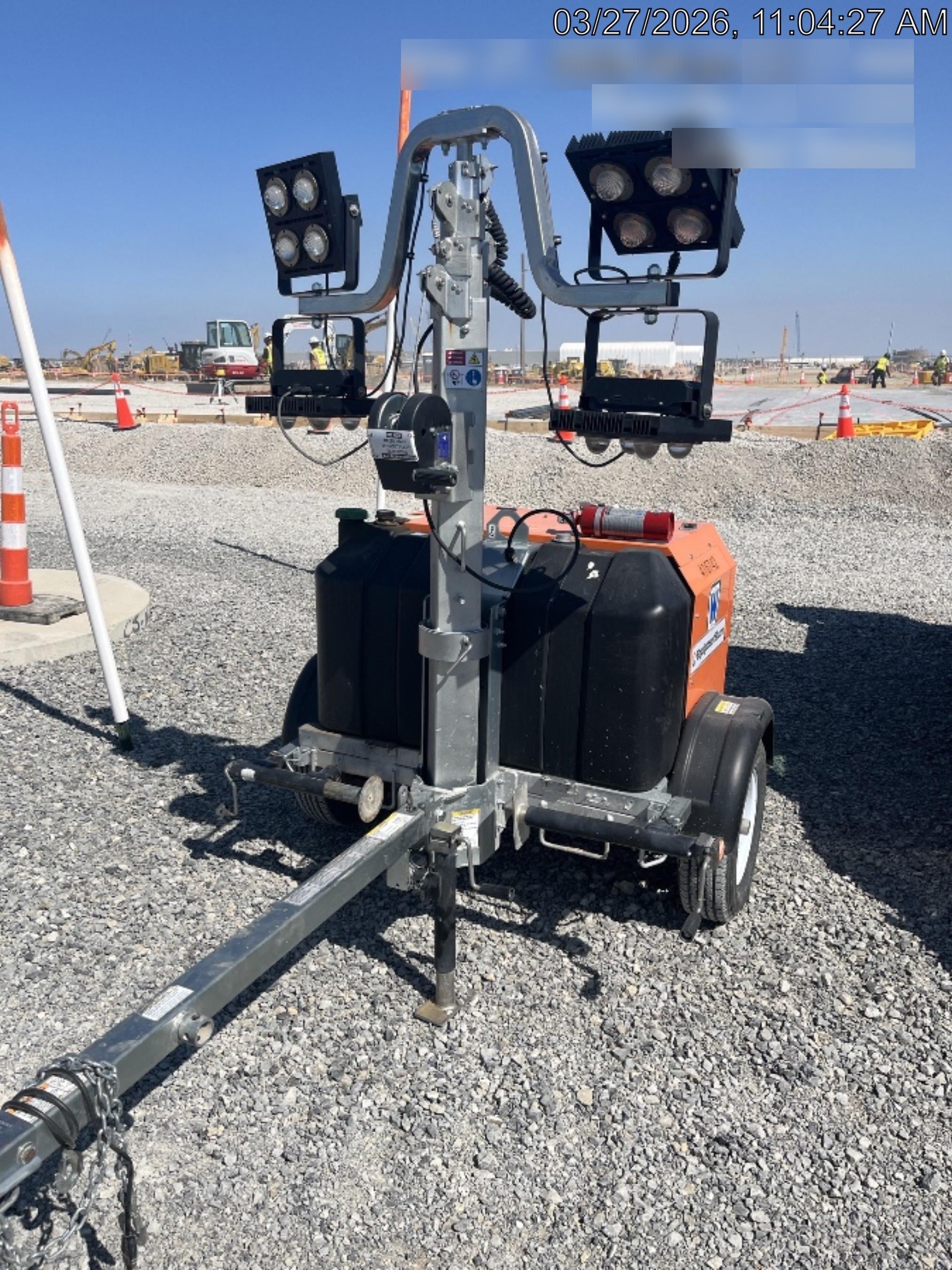 2024 Wanco WLTT-4MM4K Diesel, Deep Sea Controller, Shore Power Plug, Auto Start, (4) 350W LED Floodlights, 4kW Generator, 60 Gal Fuel Tank, 2" Ball, T3