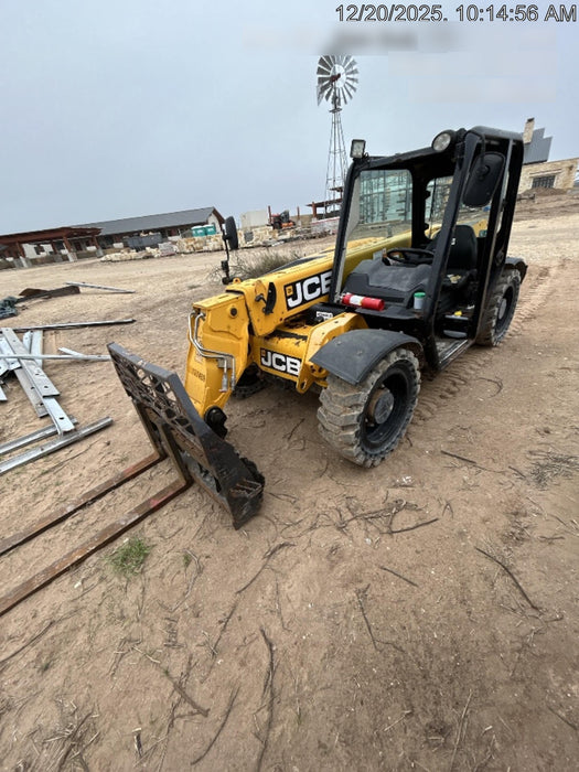 2020 JCB 505-20TC Canopy, Solid Tires, Work Lights, Beacon, Aux Hydraulics, Back up Alarm, ES Decals
