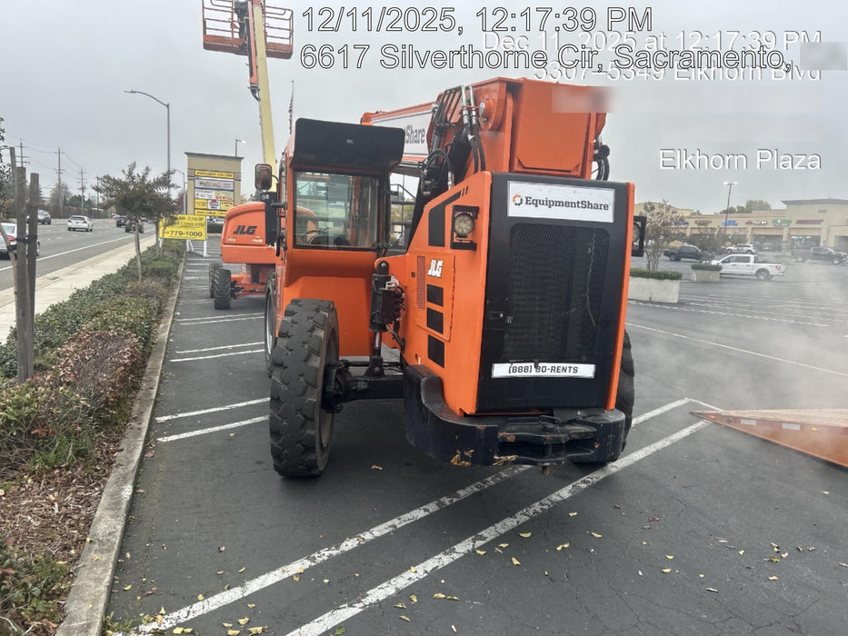 2020 Skytrak 8042 Cab/Heat/Air, Solid Tires, Work Lights, Beacon, Aux Hydraulics, Back up Alarm, Lifting Eye, ES Decals