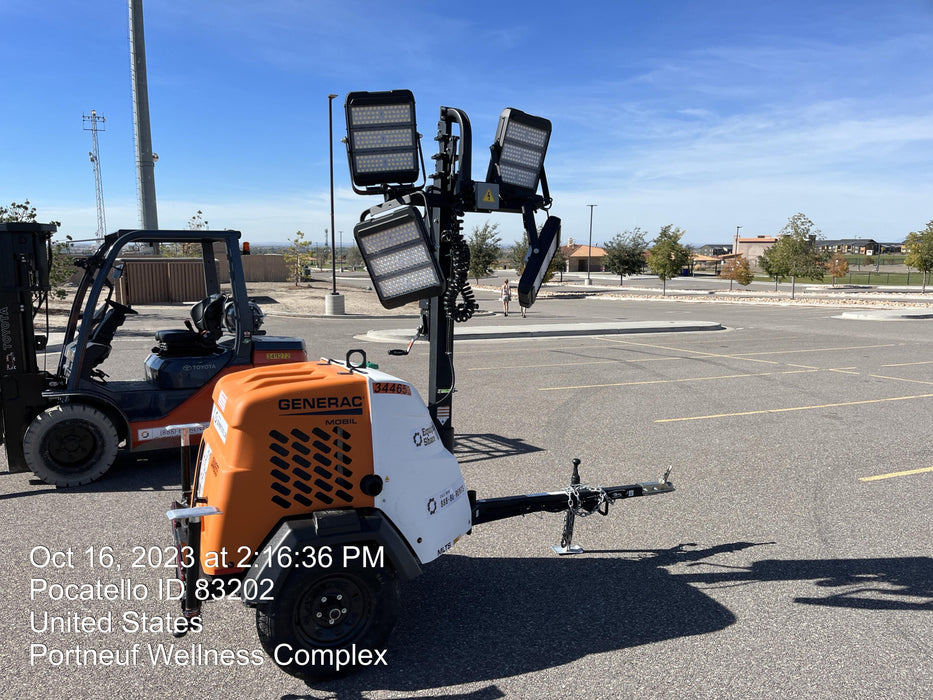 2023 Generac MLT2 Diesel, Flex Switch 120V Input, Powerzone Controller, (4) 320W LED Lights, 4kW Generator, 39.9 Gal Fuel Tank, 2" Ball, T3