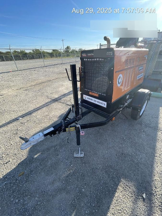 2021 Lincoln Electric Vantage 549X Ready Pak 3, ORANGE (includes trailer, cable rack, fender light kit)