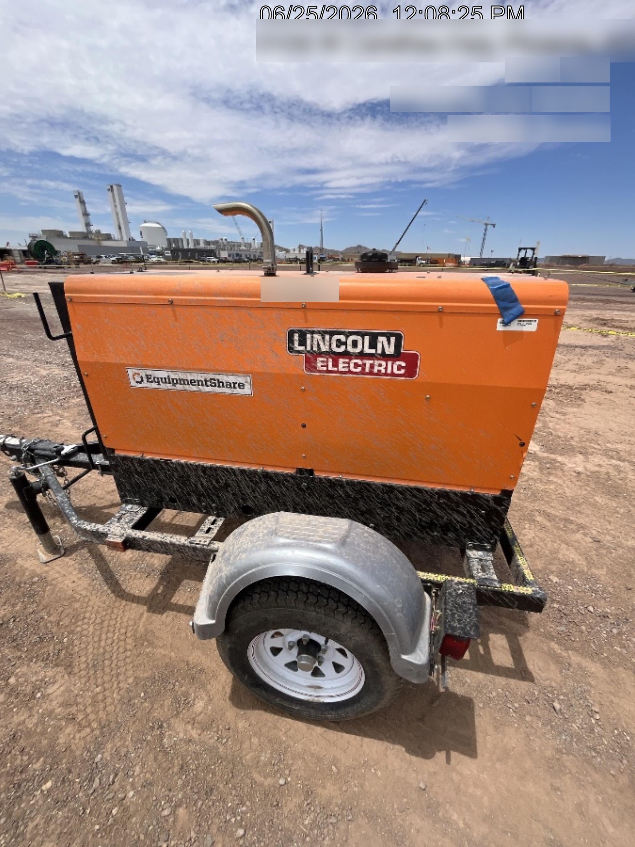 2023 Lincoln Electric LE400 Kubota V1505, Trlr, Cable Rack, Light Kit, ES Decals, T3