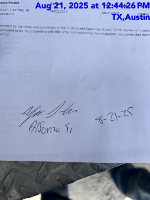 2023 MILLER ELECTRIC XR-AlumaFeed