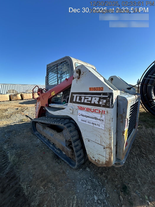 2020 Takeuchi TL12R2-CRR Cab/Heat/Air, Hydraulic QC, Ride Control