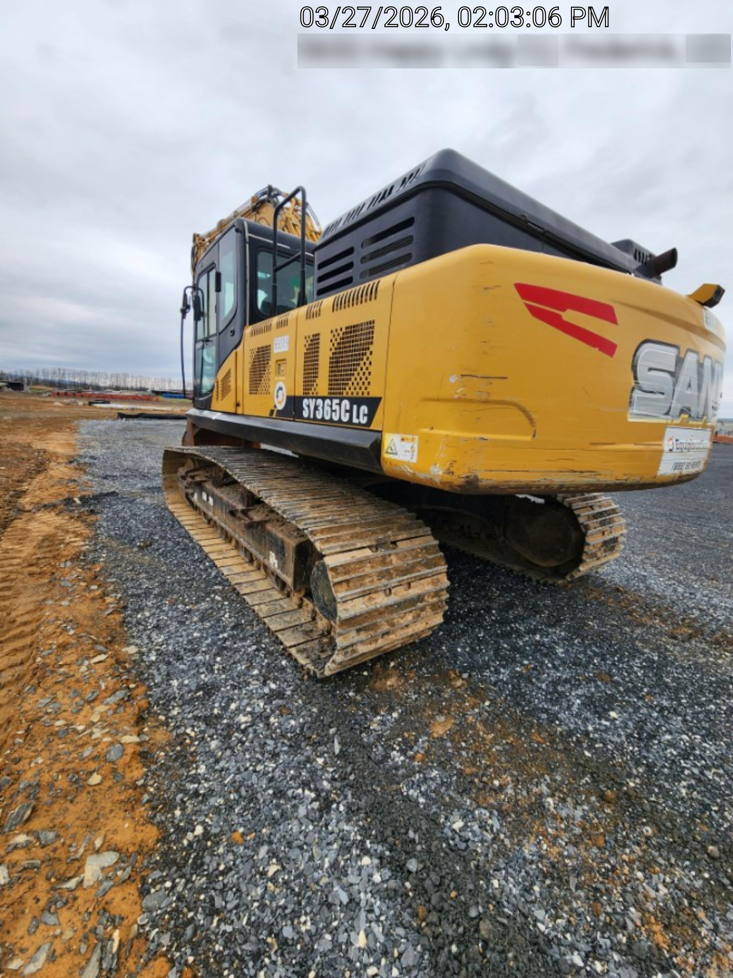 2019 SANY SY365C LC