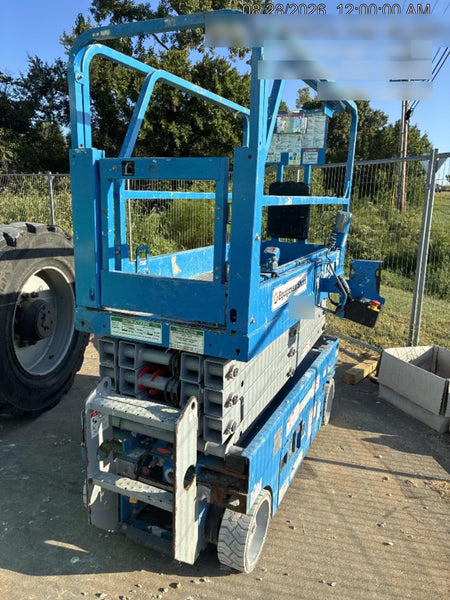2020 Genie GS-1930 Solid Non Marking Tires, Beacon, Folding rails with half height swing gate