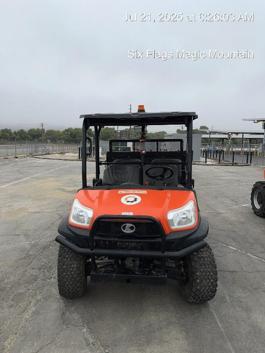 2022 Kubota RTV-X1140W-H Plastic Canopy, Windshield Acrylic Clear, LED Strobe Light, Wire Harness Kit, Back up Alarm
