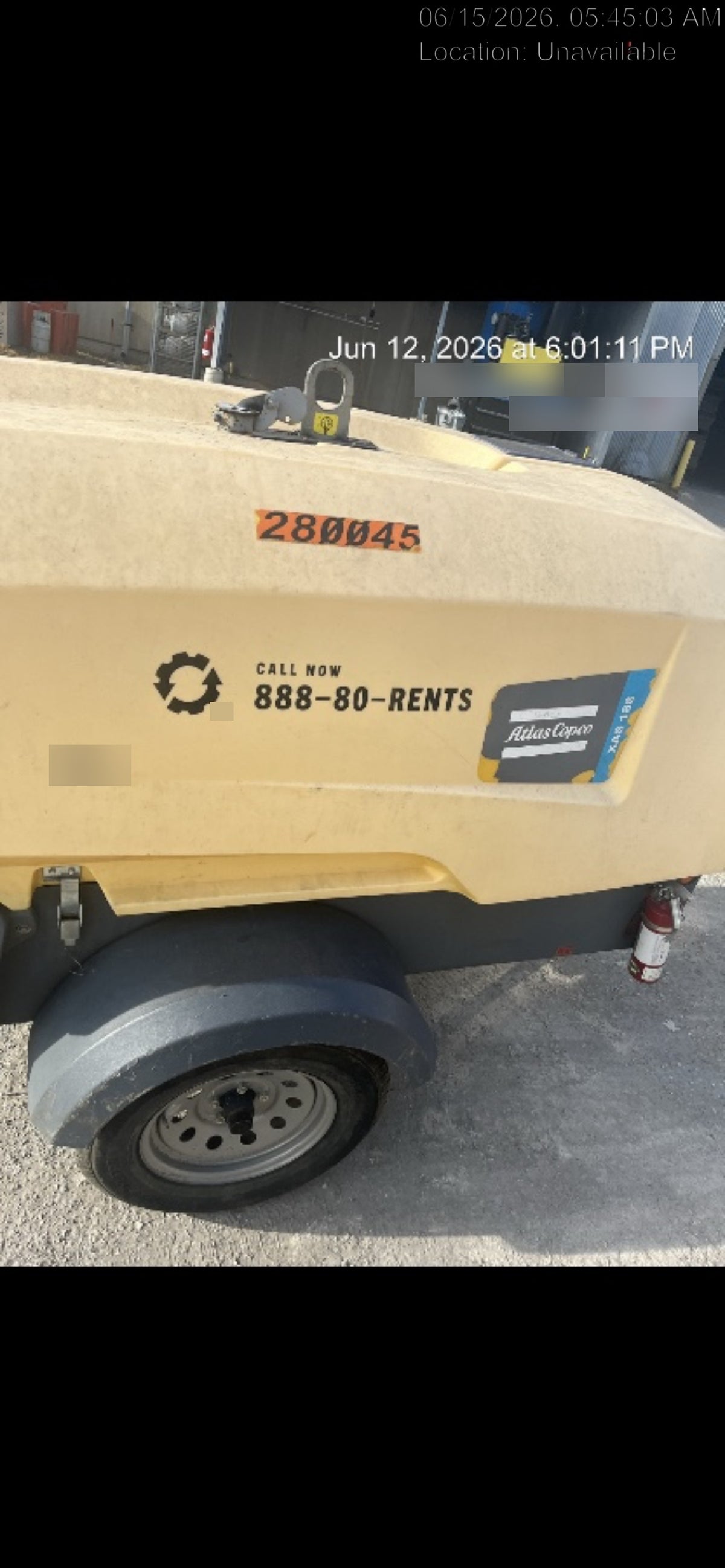 2022 ATLAS COPCO XAS188 CWK