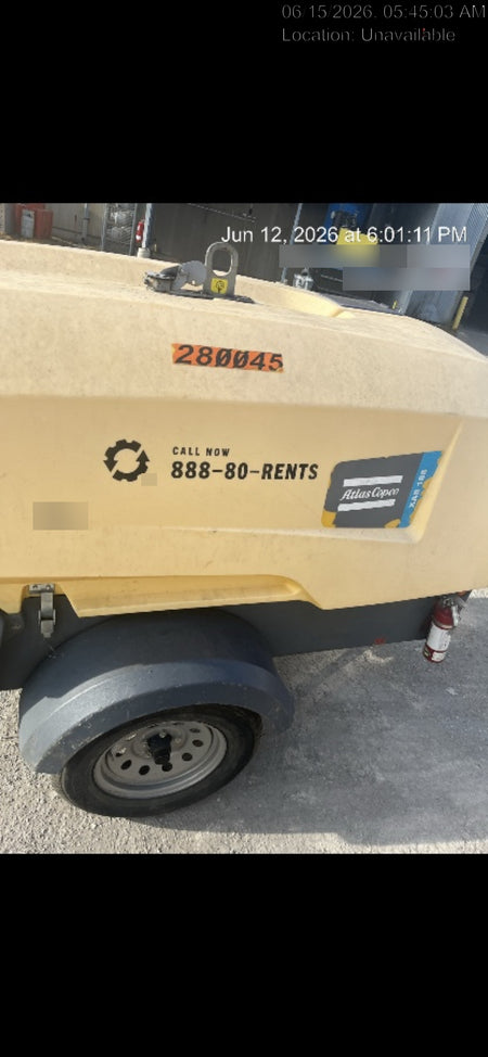 2022 ATLAS COPCO XAS188 CWK