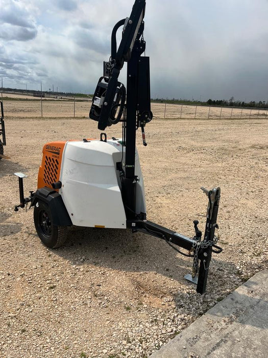 2025 Generac MLT6SMDS Diesel, Mitsubishi / Final Tier 4 Engine, 10.5 HP @ 1800 RPM, (4) 320W G4 LED's, Brushless Excitation, Capacitor Regulated, Vertical Mast, Manual Winch, 5kW Export Power, Power Zone Auto Light Controller