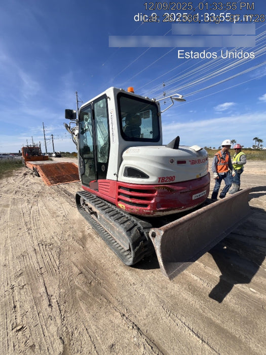 2019 TAKEUCHI TB290
