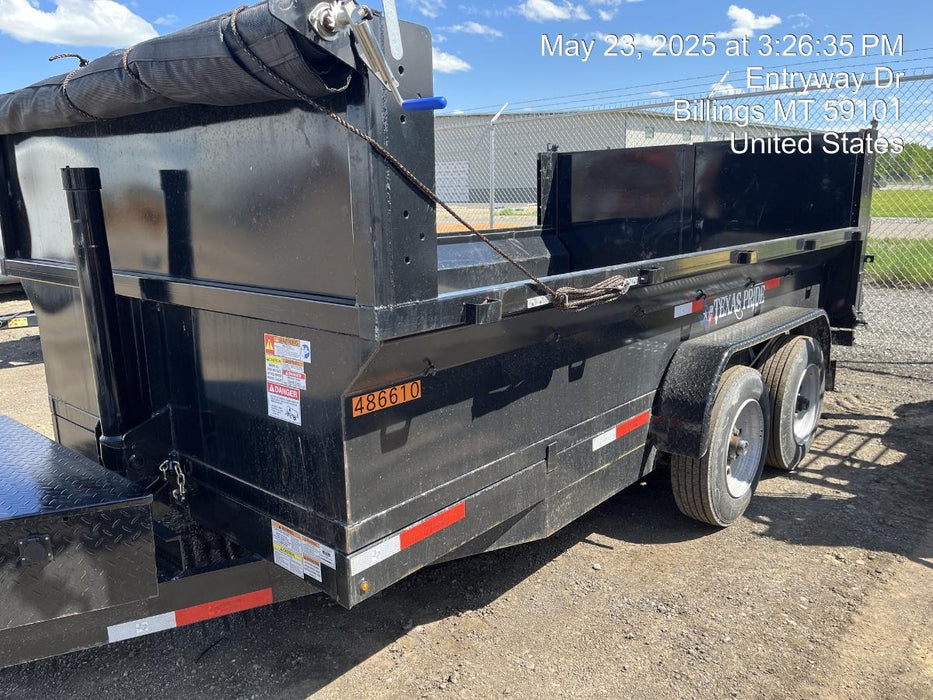 2025 TEXAS PRIDE TRAILERS DT714416KBP