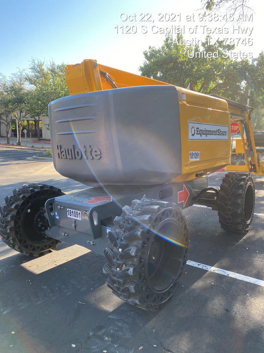 2020 Haulotte HA61RTJ PRO DSL, 4WD, Sld Tires, Bcn