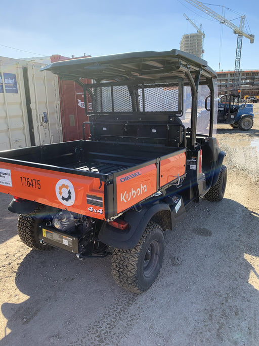 2021 Kubota RTV-X1140W-H Plastic Canopy, Windshield Acrylic Clear, LED Strobe Light, Wire Harness Kit, Back up Alarm