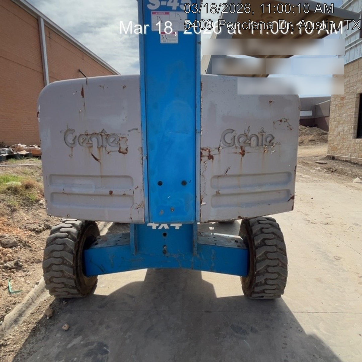 2016 GENIE S-45
