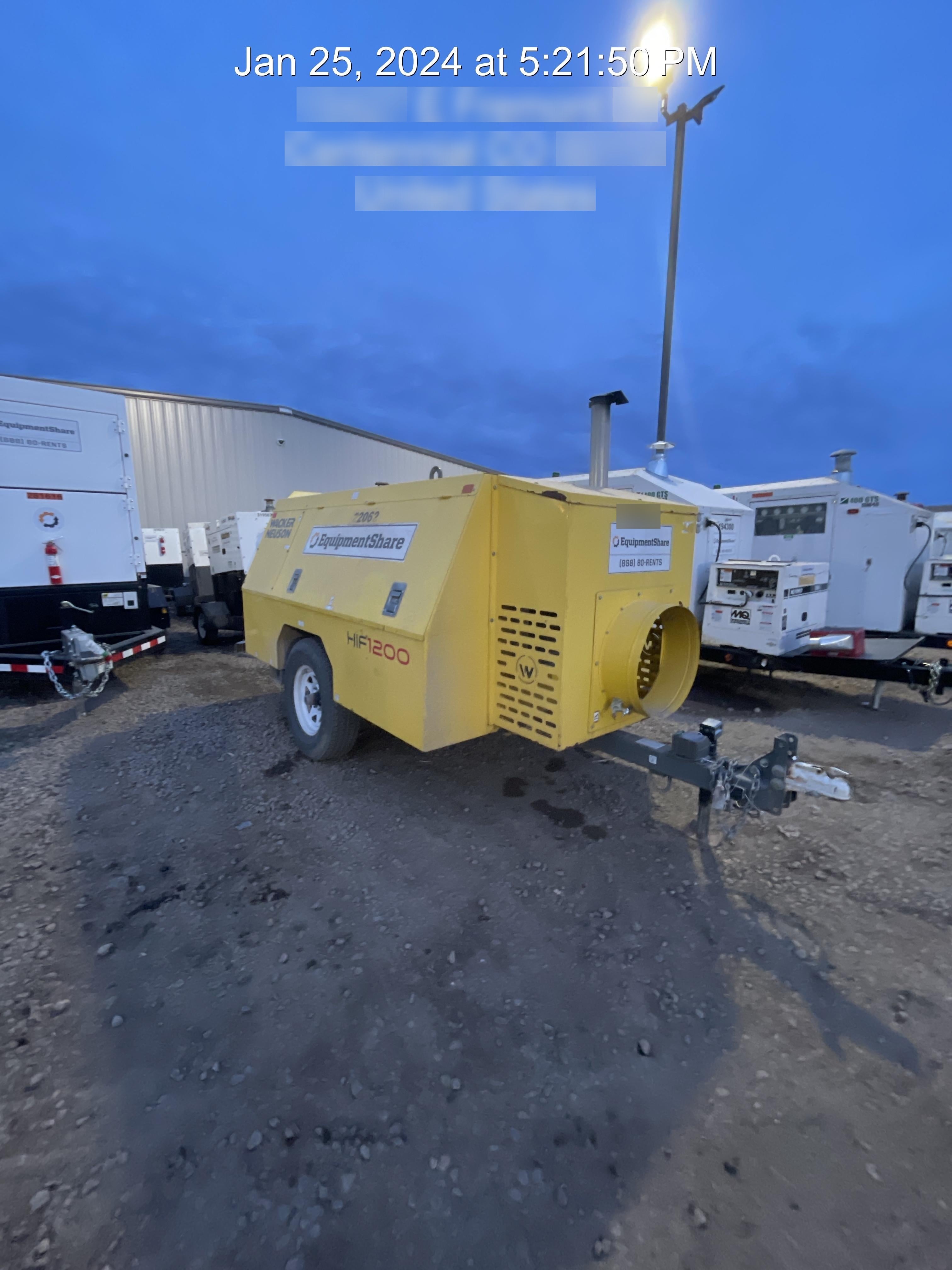 2019 WACKER NEUSON HIF 1200