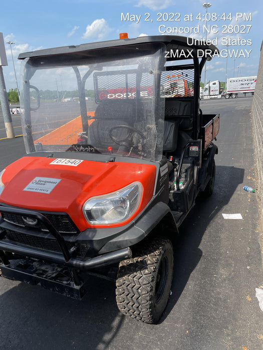 2021 Kubota RTV-X1140W-H Plastic Canopy, Windshield Acrylic Clear, LED Strobe Light, Wire Harness Kit, Back up Alarm