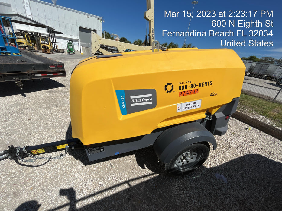2022 ATLAS COPCO XAS188 CWK