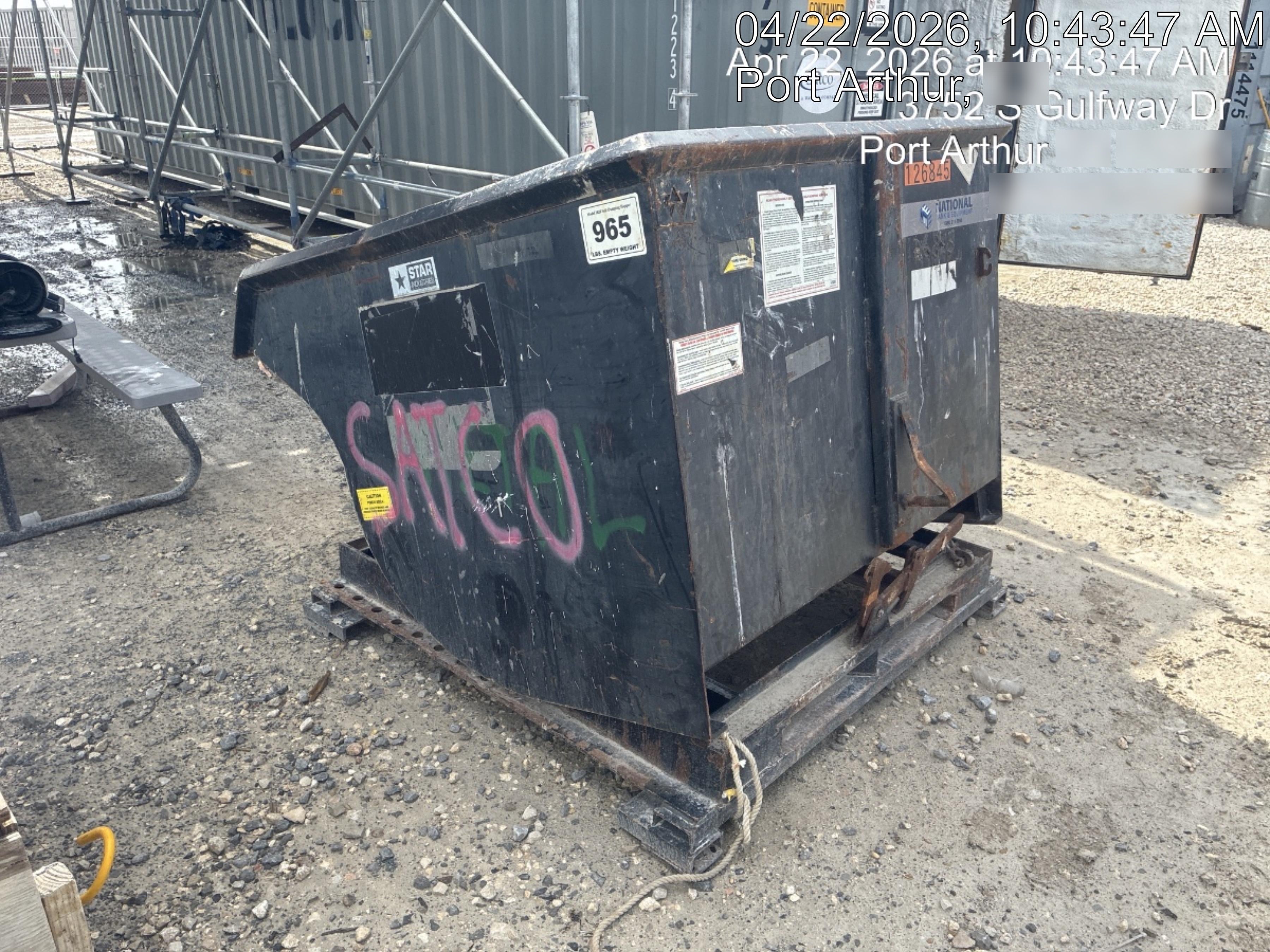 2020 STAR INDUSTRIES M-1820 - Self-Dump Hopper