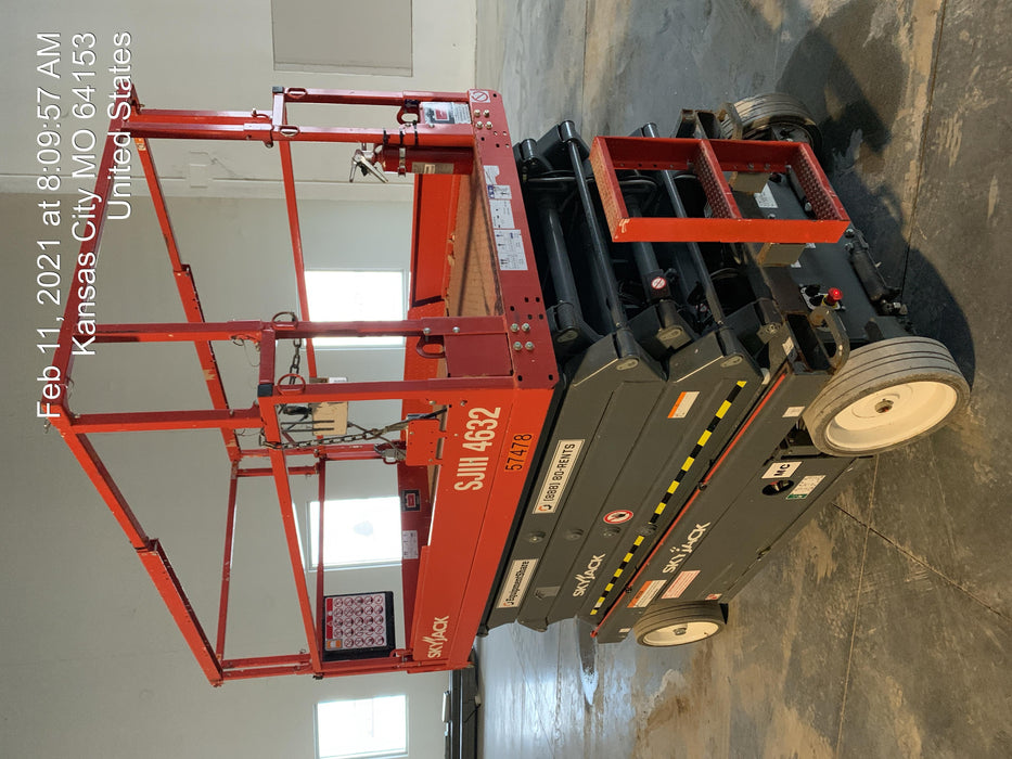 2018 Skyjack SJIII-4632 Standard Rental Specs