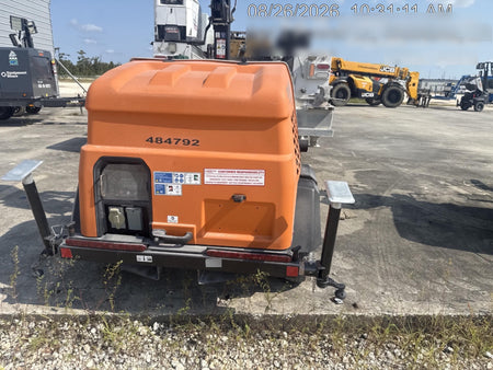 2025 Generac MLT6SMDS Diesel, Mitsubishi / Final Tier 4 Engine, 10.5 HP @ 1800 RPM, (4) 320W G4 LED's, Brushless Excitation, Capacitor Regulated, Vertical Mast, Manual Winch, 5kW Export Power, Power Zone Auto Light Controller