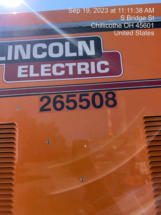 2022 Lincoln Electric Vantage 549X Crosslink Technology, Trailer Mounted, ES Decals, T3