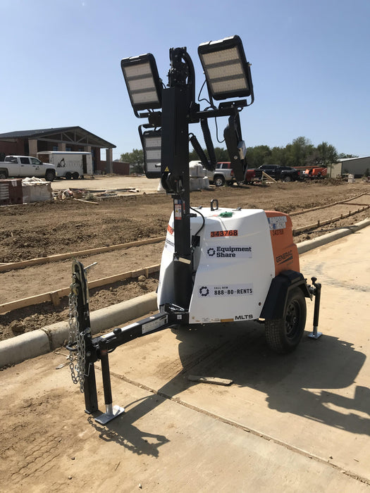 2023 Generac MLT2 Diesel, Flex Switch 120V Input, Powerzone Controller, (4) 320W LED Lights, 4kW Generator, 39.9 Gal Fuel Tank, 2" Ball, T3