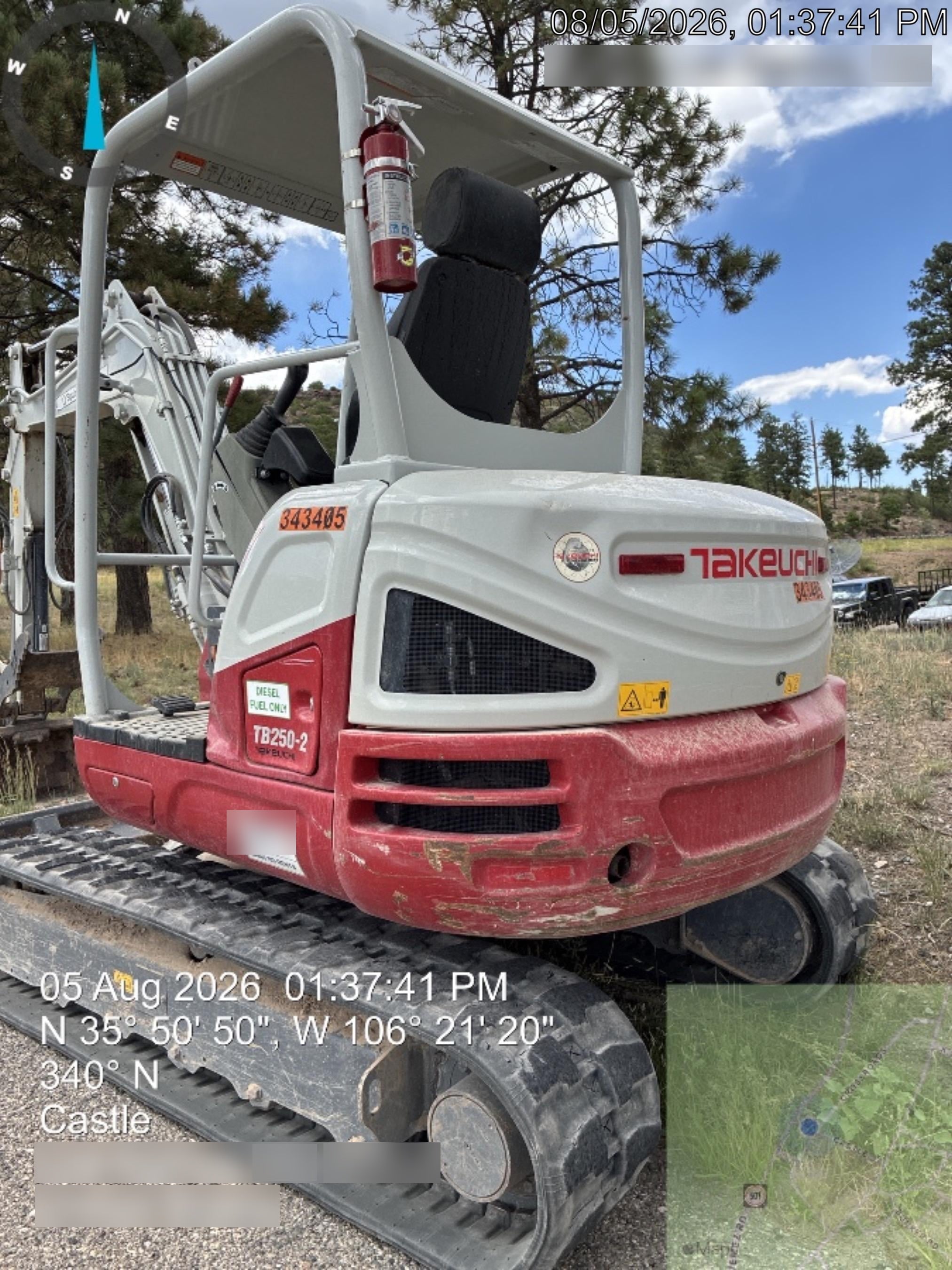 2023 TAKEUCHI TB250-2R
