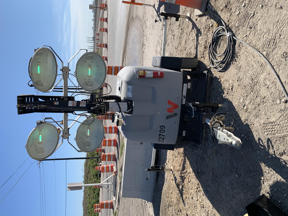 2019 Wacker Neuson LTV6L-MH Wacker Neuson LTV6L Mobile Light Tower w/Fuel Level Sensor Installed