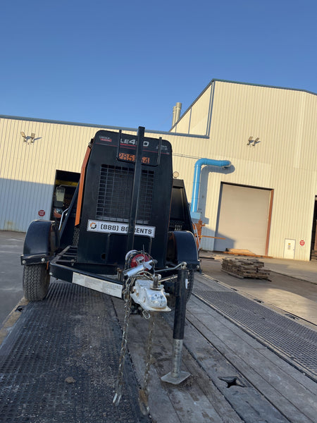 2022 Lincoln Electric LE400 Kubota V1505, Trlr, Cable Rack, Light Kit, ES Decals, T3