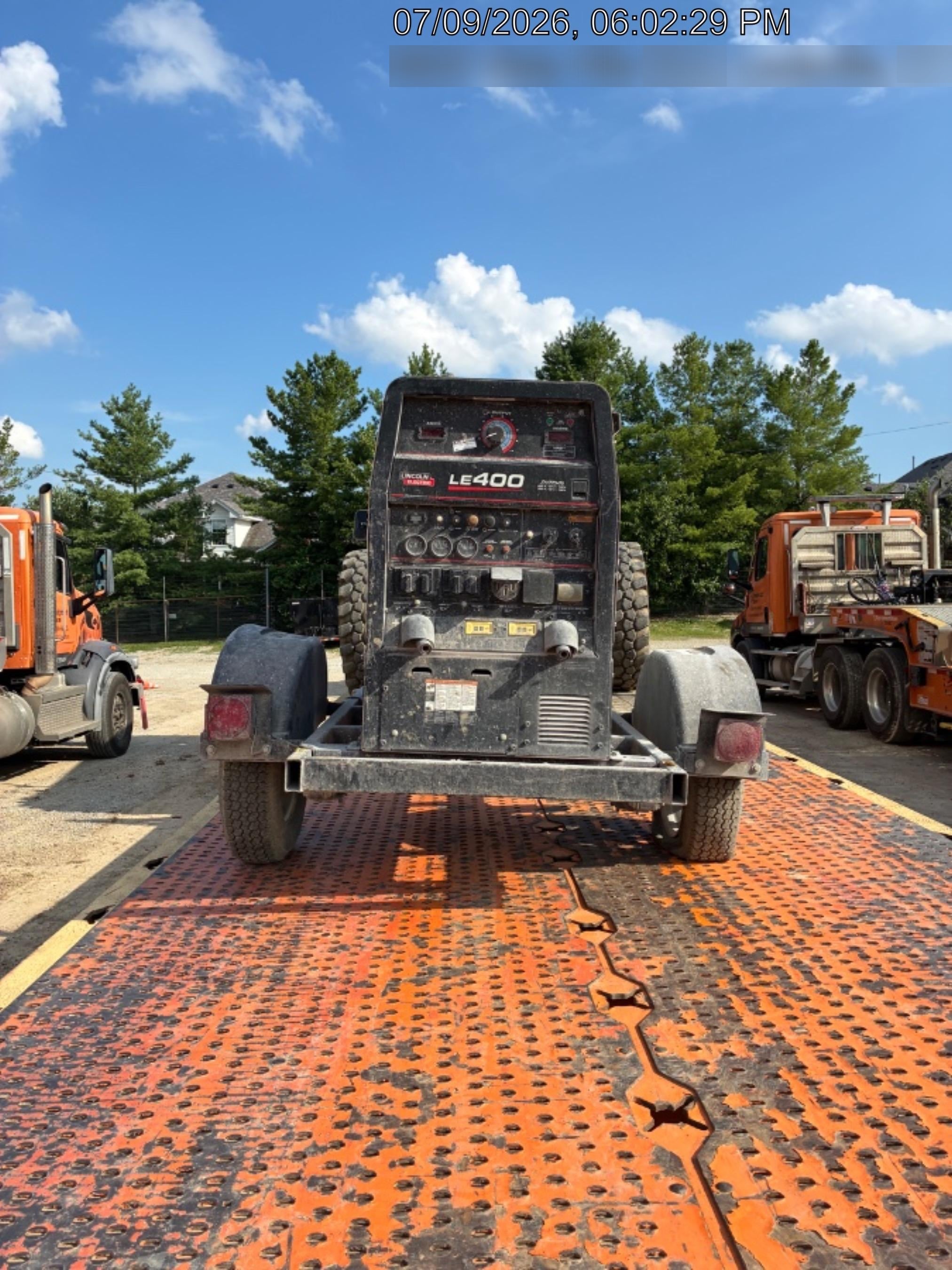 2024 Lincoln Electric LE400 Kubota V1505, Trlr, Cable Rack, Light Kit, ES Decals, T3