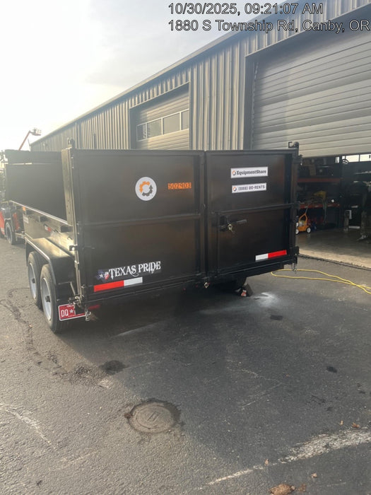 2025 TEXAS PRIDE TRAILERS DT714416KBP
