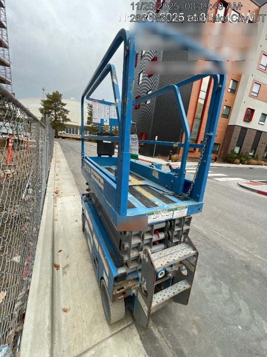 2019 Genie GS-1930 Fixed rails with chain Entry