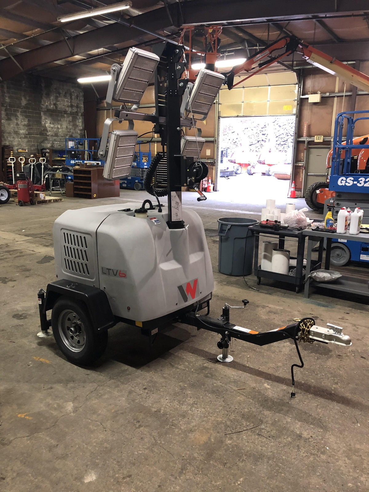 2019 Wacker Neuson LTV6K-LED Standard LED Towable Light Tower w/None