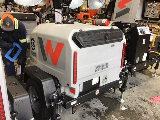 2018 Wacker Neuson LTV6L-MH Wacker Neuson LTV6L Mobile Light Tower w/Fuel Level Sensor Installed