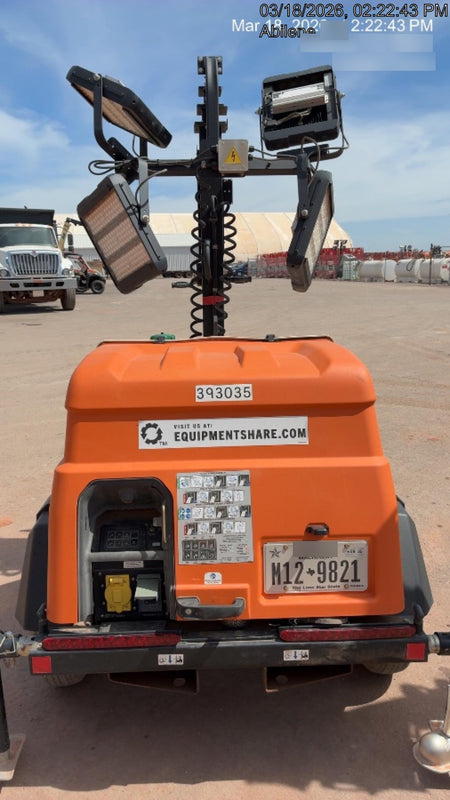2024 Generac MLT2 Diesel, Flex Switch 120V Input, Powerzone Controller, 
(4) 320W LED Lights, 4kW Generator, 39.9 Gal Fuel Tank, 2" Ball, T3