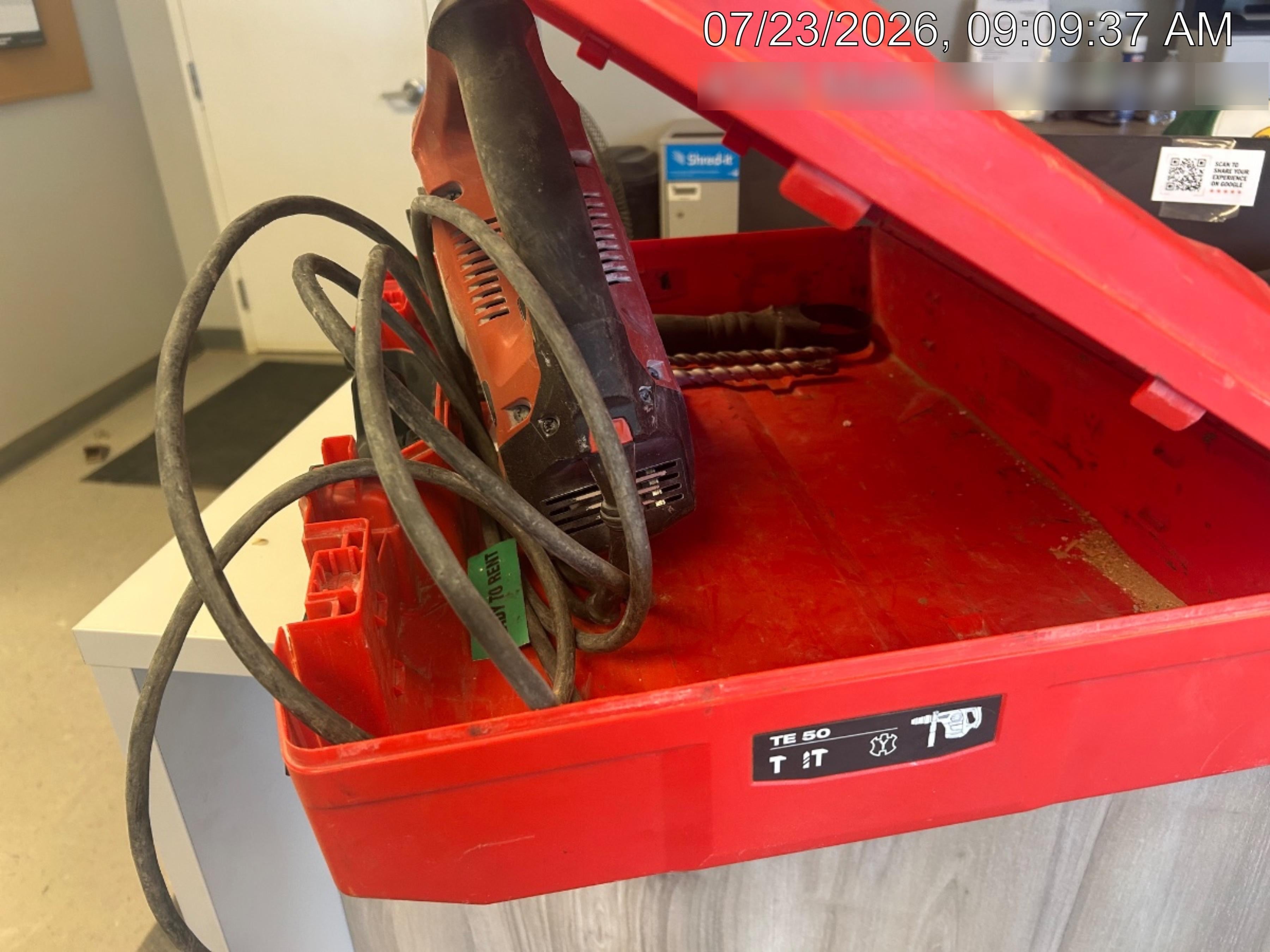 2019 HILTI TE 50-AVR