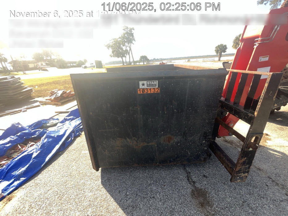 2019 Manitou MTA10055 Canopy, 120 HP, Solid Tires, Work Lights, Lift Hook, Auxiliary Hydraulics 66" Carriage and 60" Forks