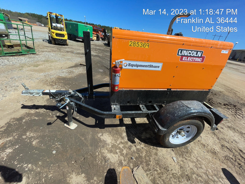 2022 Lincoln Electric LE400 Kubota V1505, Trlr, Cable Rack, Light Kit, ES Decals, T3