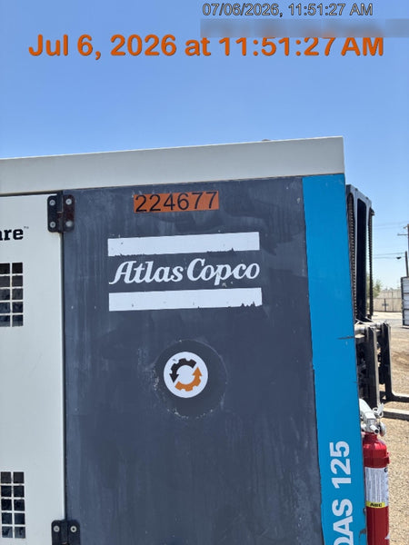 2022 ATLAS COPCO QAS 125