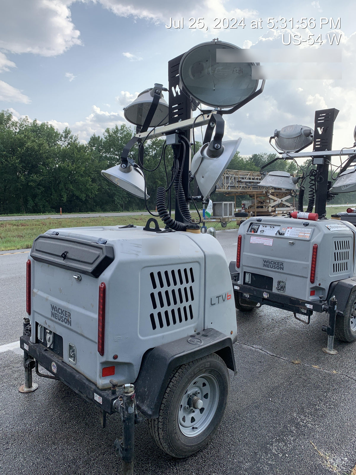 2019 Wacker Neuson LTV6L-MH Standard Options, ES Track Hardware, Fuel Level Sensor
