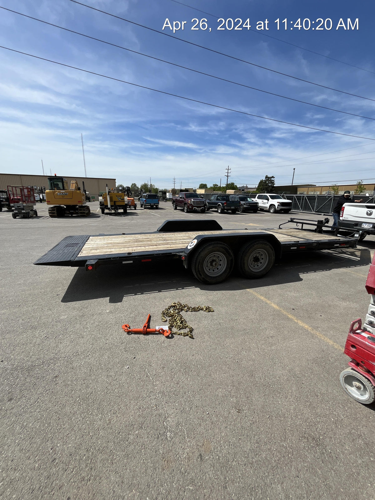 2022 LOADTRAIL Tilt-Deck Rental Trailer