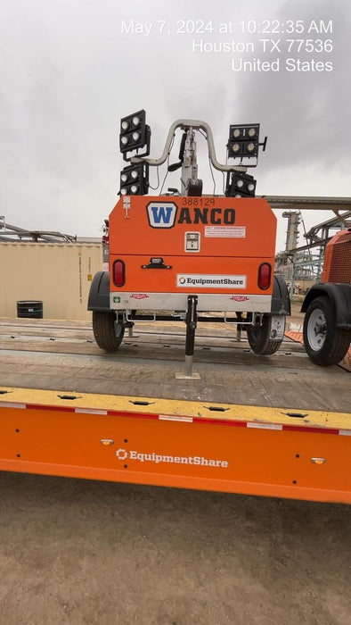 2024 Wanco WLTT-4MM4K Diesel, Deep Sea Controller, Shore Power Plug, Auto Start, (4) 350W LED Floodlights, 4kW Generator, 60 Gal Fuel Tank, 2" Ball, T3