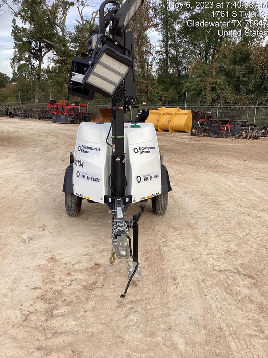 2023 Generac MLT2 Diesel, Flex Switch 120V Input, Powerzone Controller, (4) 320W LED Lights, 4kW Generator, 39.9 Gal Fuel Tank, 2" Ball, T3