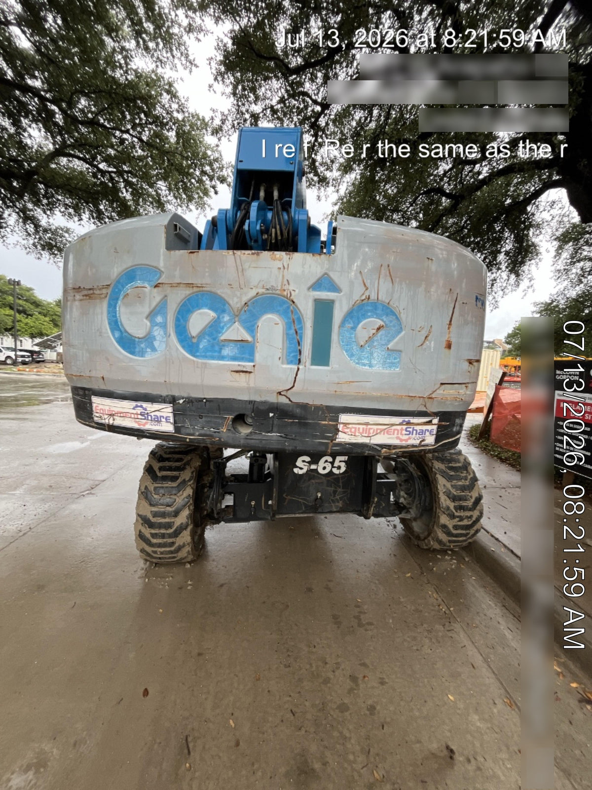 2016 GENIE S-65