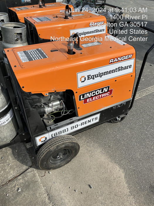 2024 Lincoln Electric Ranger 305 LPG Ranger 305 LPG (KOHLER) ONEPAK K5448-1 ES Orange
