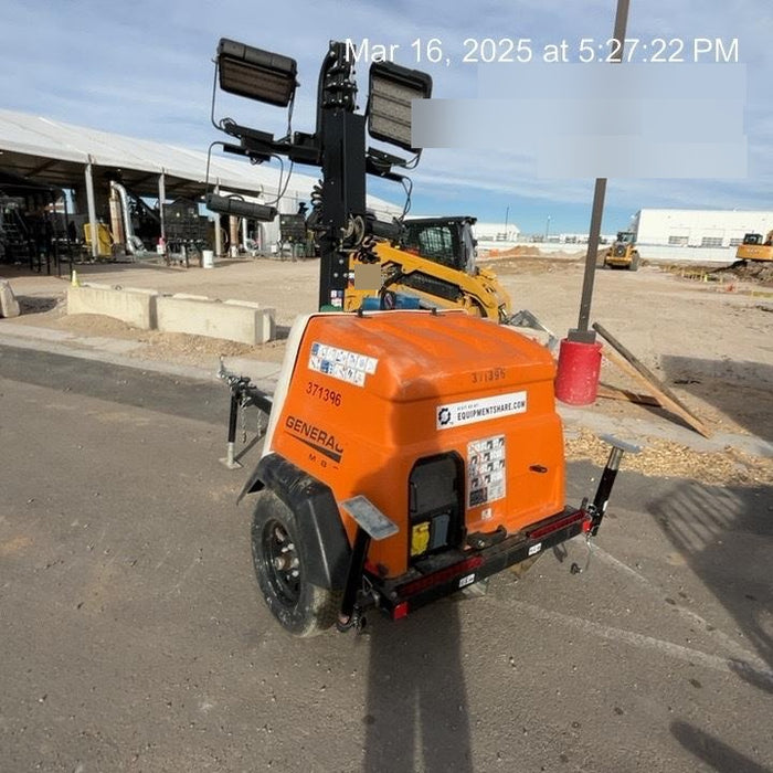 2023 Generac MLT2 Diesel, Flex Switch 120V Input, Powerzone Controller, 
(4) 320W LED Lights, 4kW Generator, 39.9 Gal Fuel Tank, 2" Ball, T3
