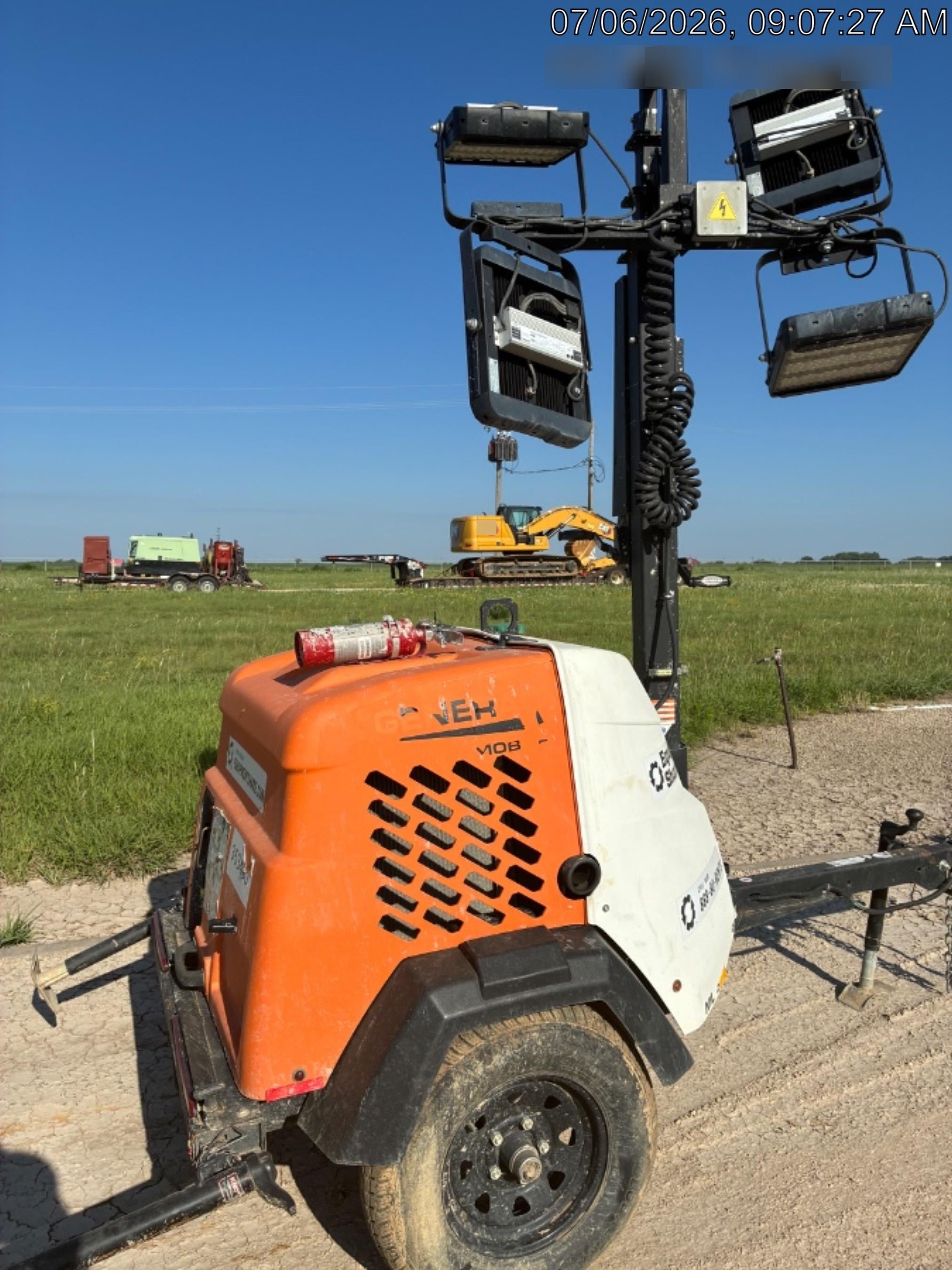 2023 Generac MLT2 Diesel, Flex Switch 120V Input, Powerzone Controller, 
(4) 320W LED Lights, 4kW Generator, 39.9 Gal Fuel Tank, 2" Ball, T3