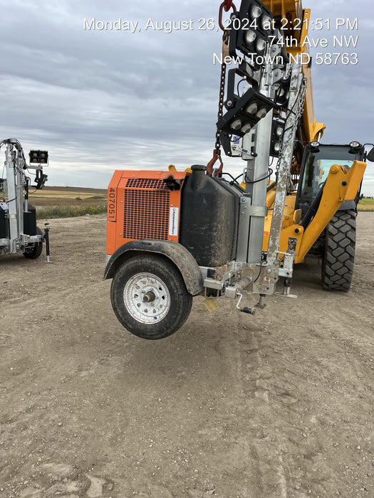 2024 Wanco WLTT-4MM4K Diesel, Deep Sea Controller, Shore Power Plug, Auto Start, (4) 350W LED Floodlights, 4kW Generator, 60 Gal Fuel Tank, 2" Ball, T3